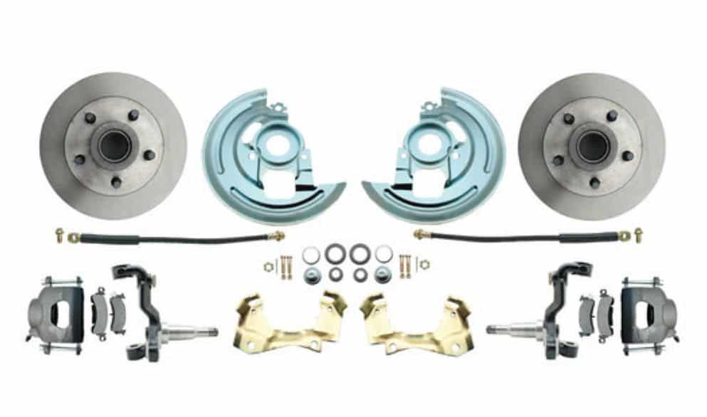 A Disc Brake FRONT: 67-9 Firebird & Camaro Stock - GROUND ONLY KIT